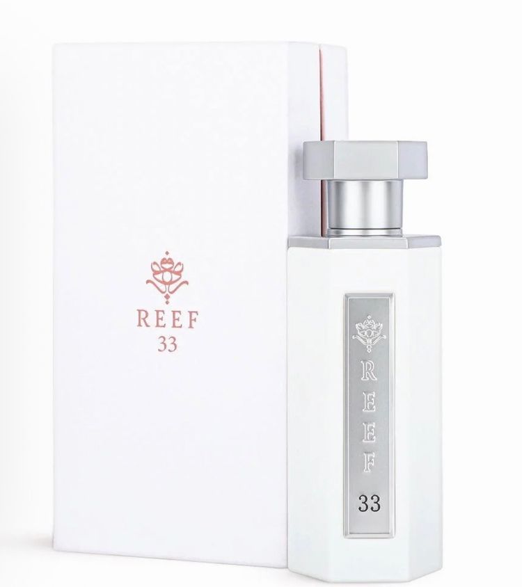 White Perfume Bottle With Box imagen 1