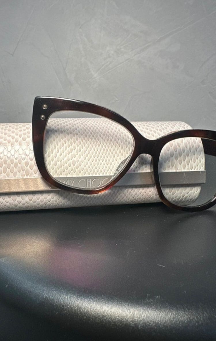Jimmy Choo Eyeglasses With Case image 1