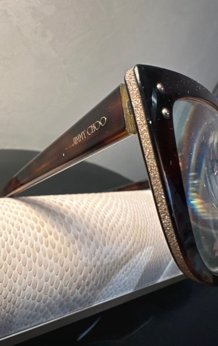 Jimmy Choo Eyeglasses With Case image 2