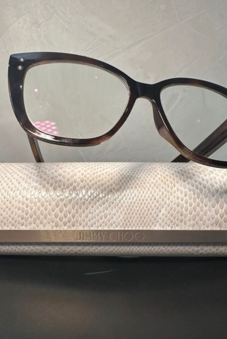 Jimmy Choo Eyeglasses With Case image 4