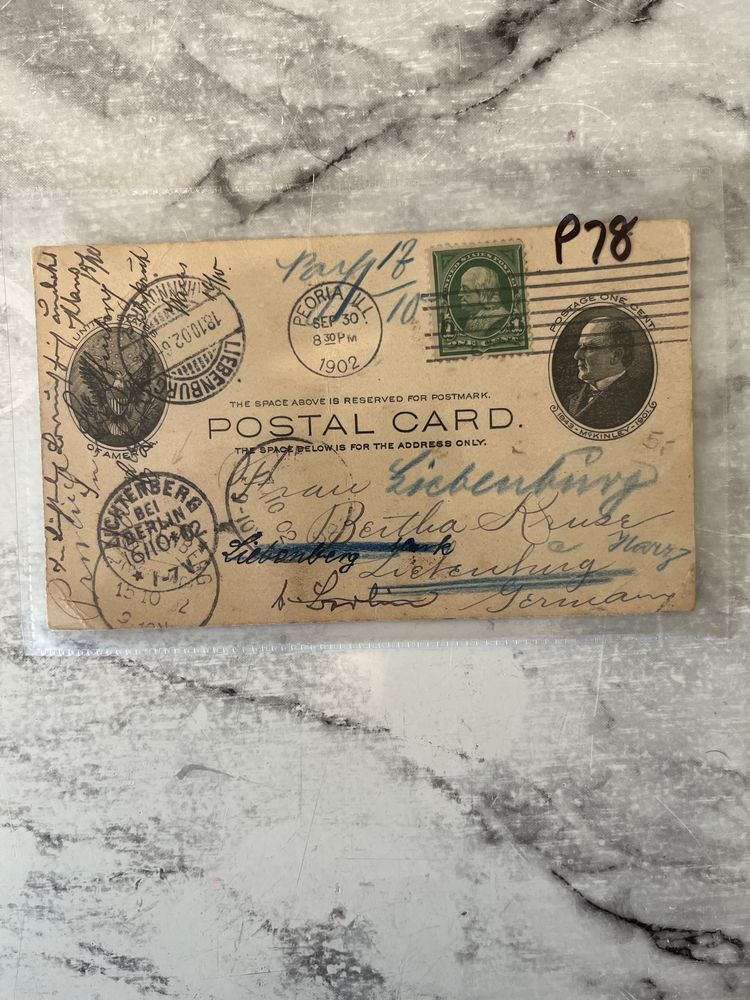 This historic postcard is from the early 20th century USA 🇺🇸