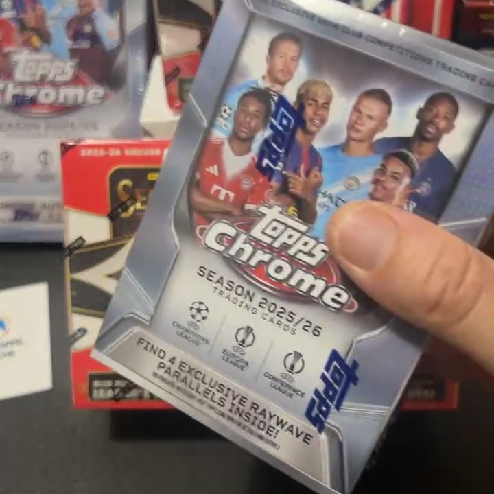 Topps 1-3 TOPPS CHROME BLASTER product image