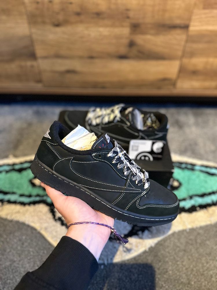 Nike Air Jordan 1 Travis Scott “Phantom-black ” U.K. 9