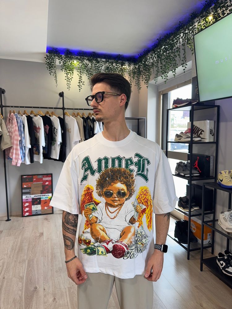 White Graphic T-Shirt
