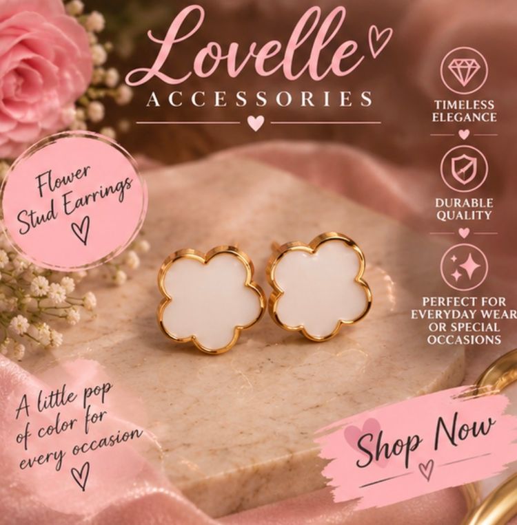 Immagine di Flower Stud Earrings 1
