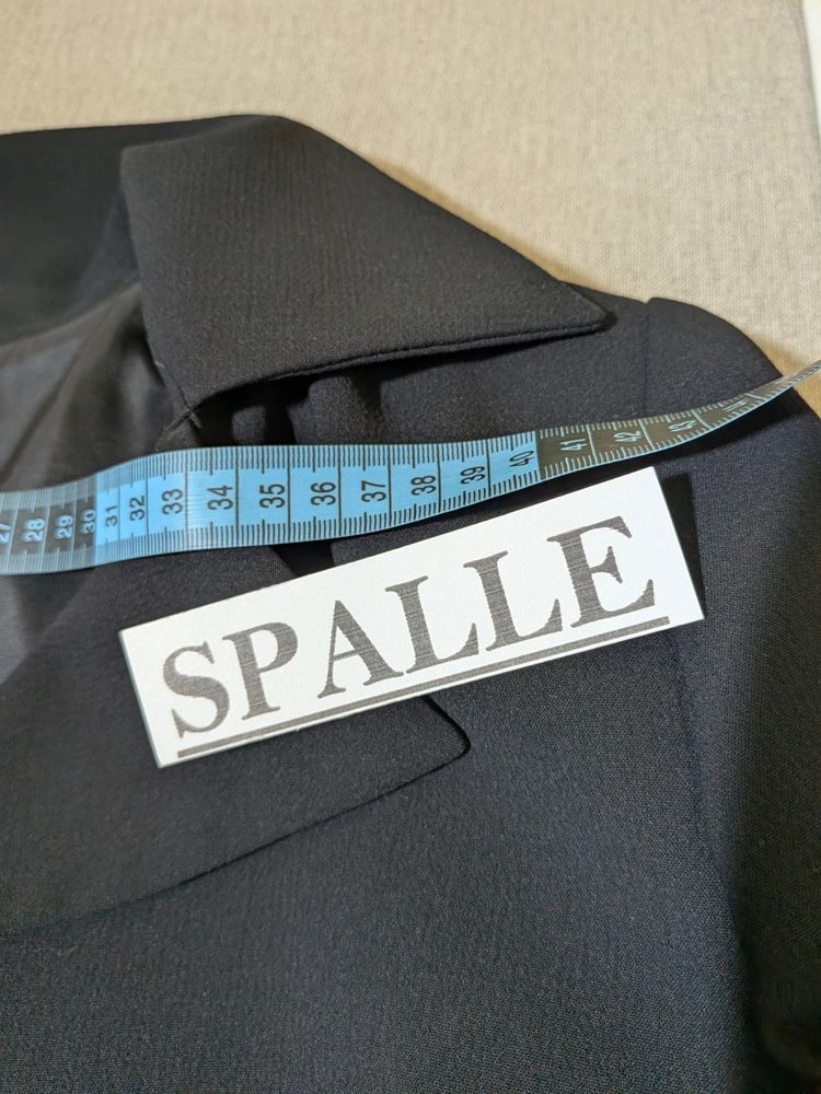 Completo Tailleur Nero Giacca + Pantalone Tg. L / 44-46 IT 5