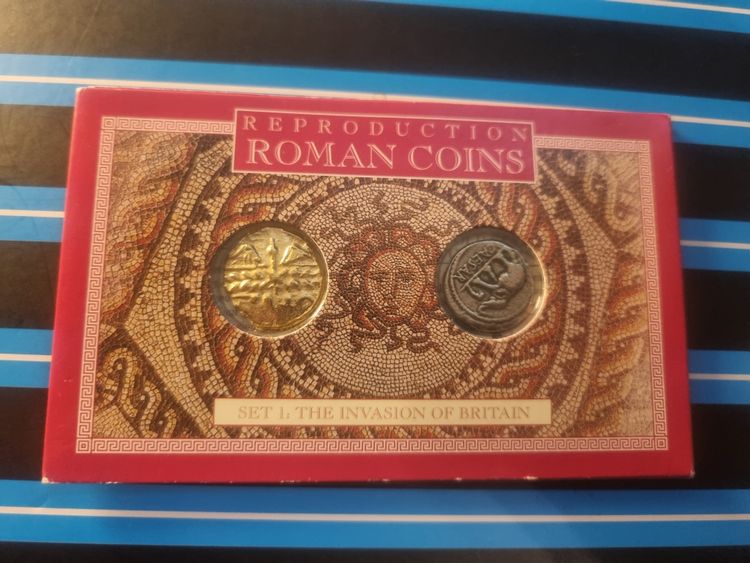 Reion Roman Coins Set I The Invasion Of Britain