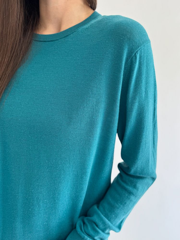 Wełniany morski sweter 2