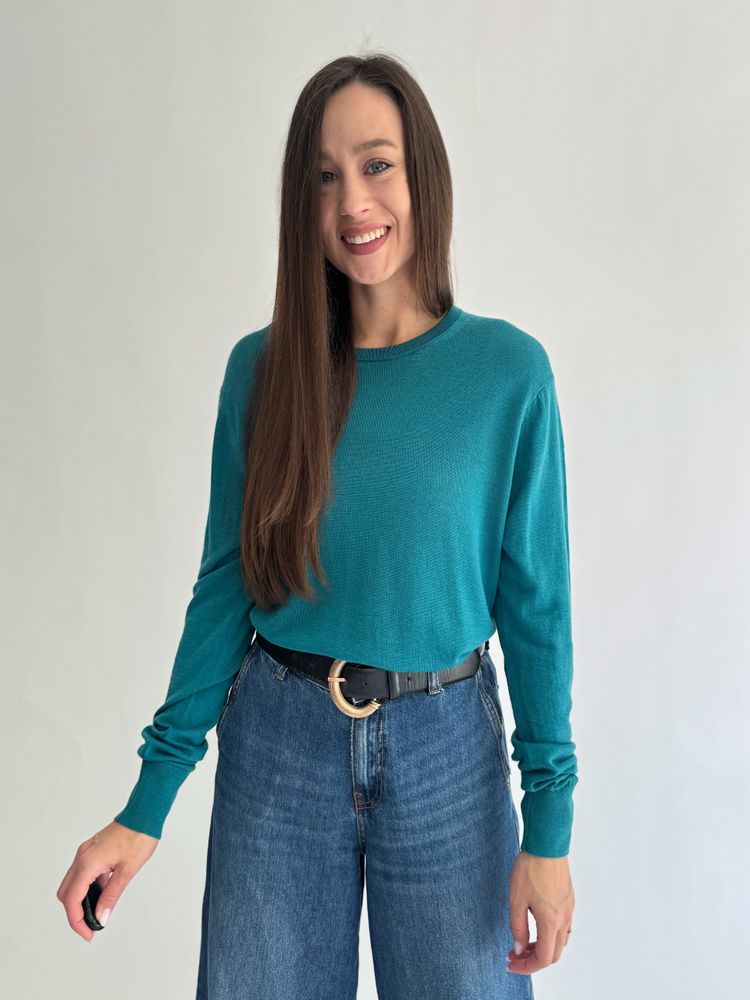 UNIQLO Wełniany morski sweter product image
