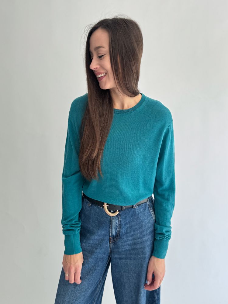 Wełniany morski sweter 3