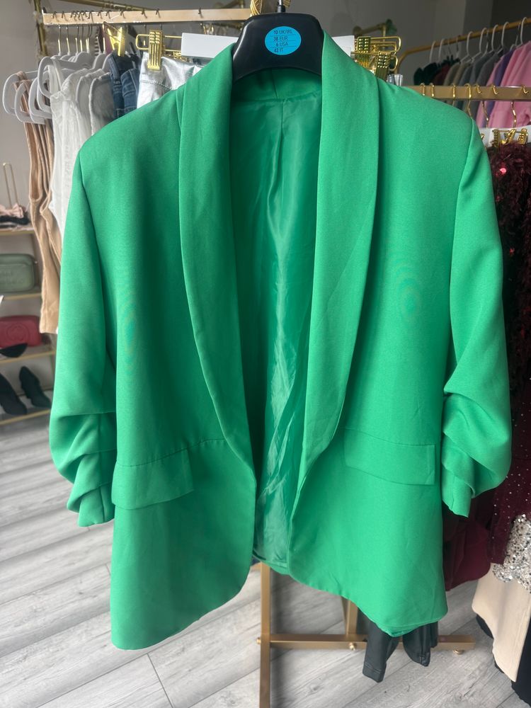 Green Blazer Jacket