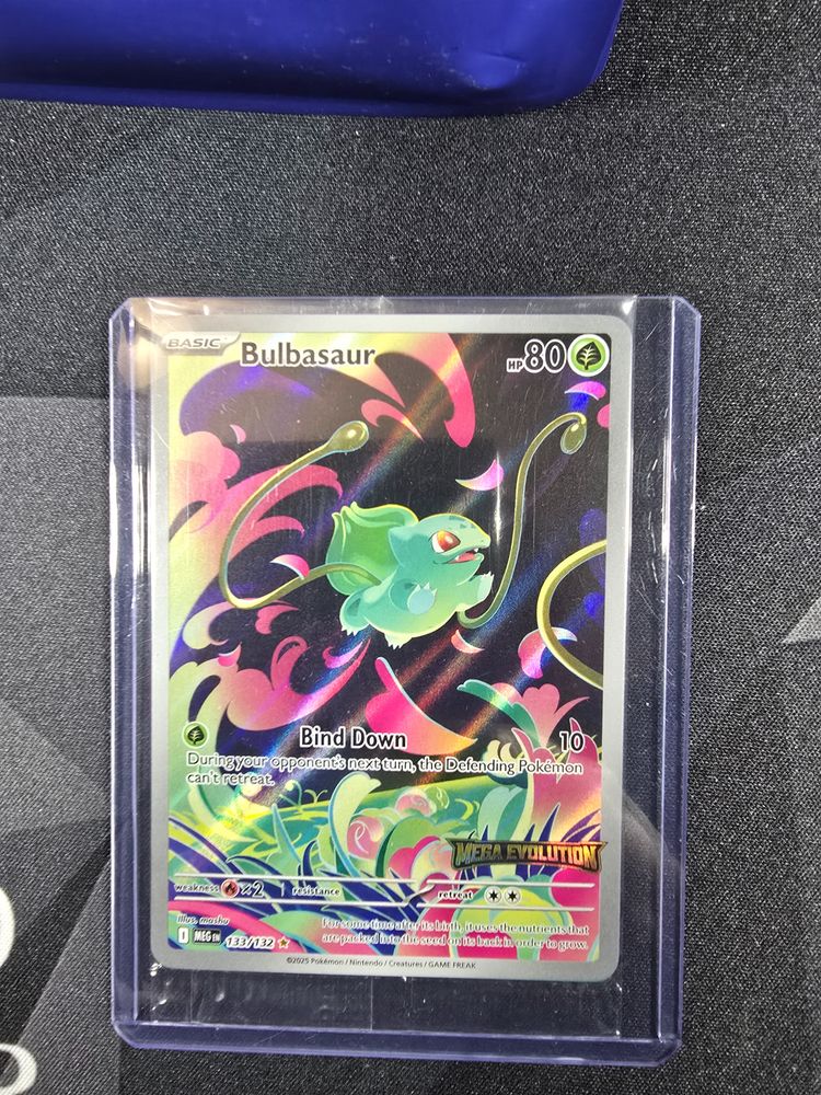 Bulbasaur Mega Evolution Stamped Sealed #133  (Mint)