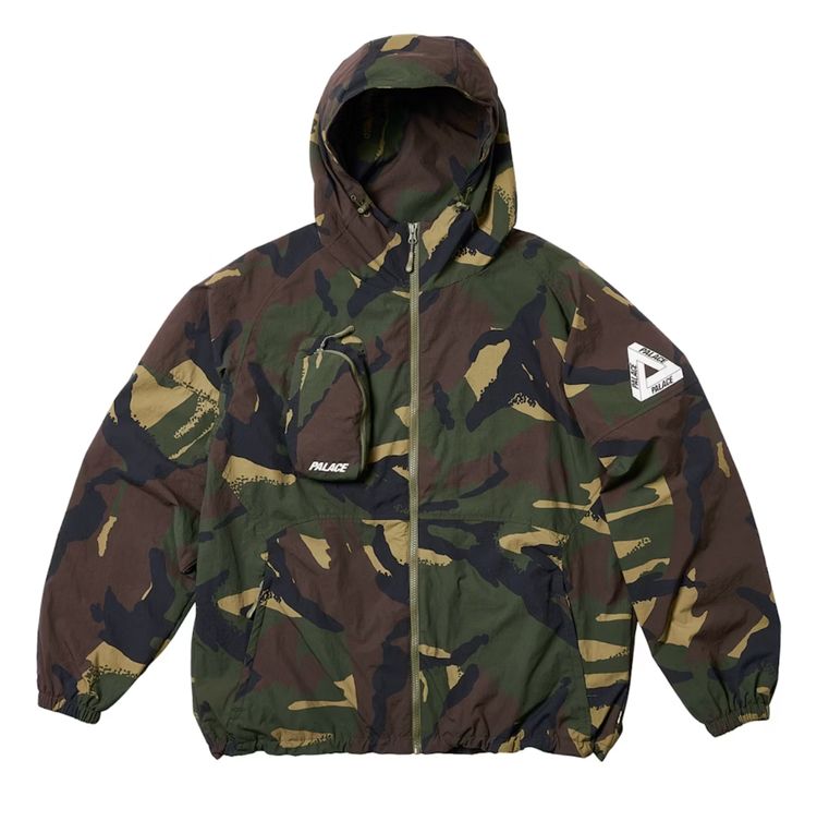 Palace Hooded Sheller Jacket Camo (Autumn 2023)