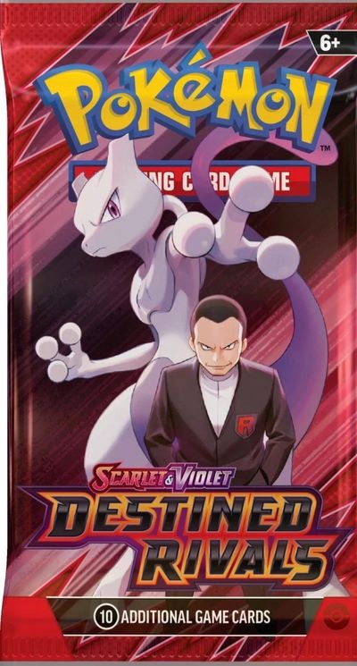 Pokemon Scarlet Violet Destined Rivals Trading Card Game Booster Pack