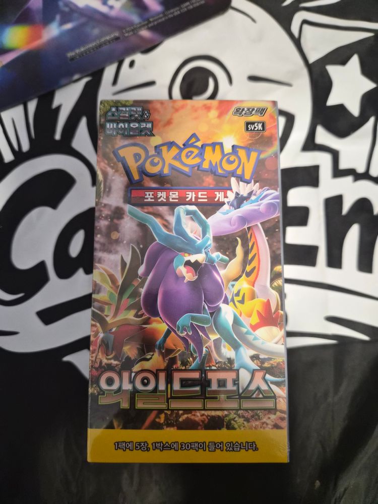 Pokémon Wild force korean  product image