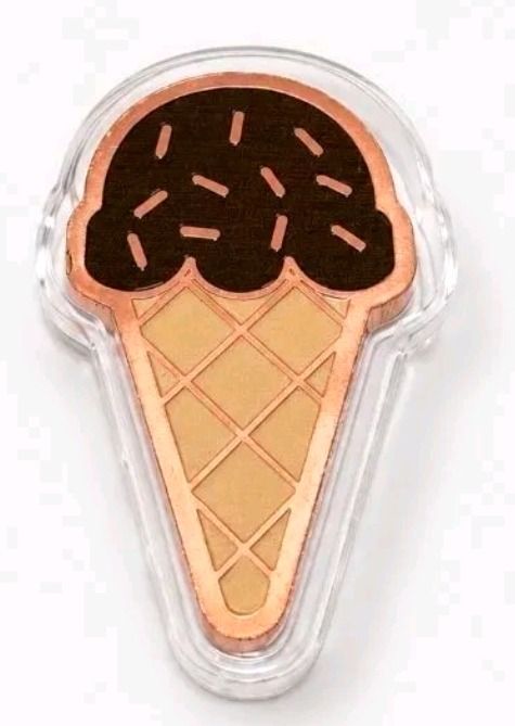 RIP OR SHIP .999 Copper Ice Cream Cone 3