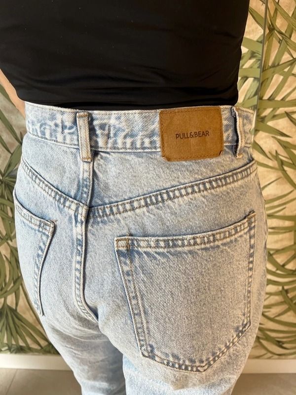 Pull&Bear PULL&BEAR light blue denim jeans product image