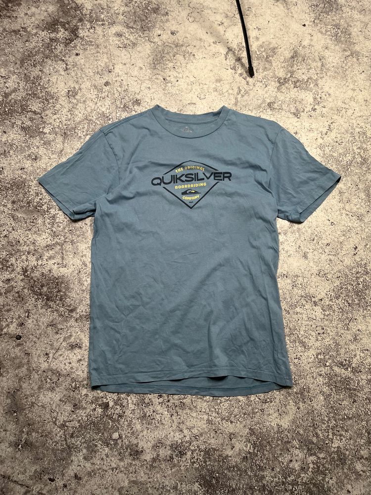 Quiksilver Blue Graphic T-Shirt