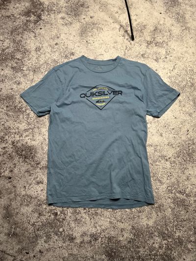 Quiksilver Blue Graphic T-Shirt