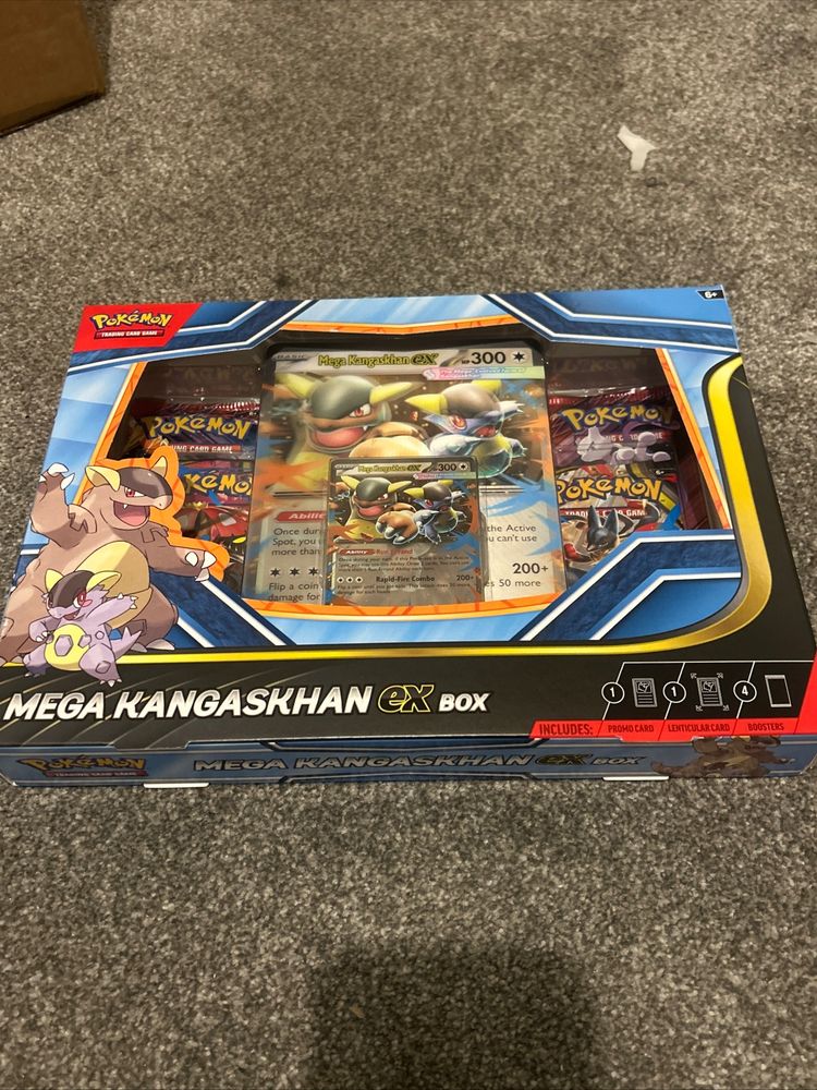 Mega Kangaskhan Ex Box Pokémon Trading Card Game