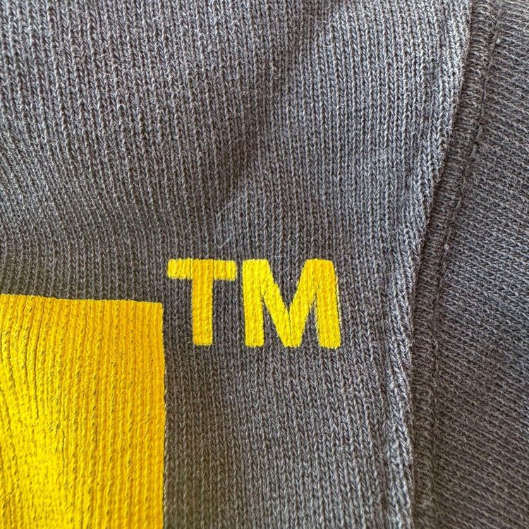 Off-White Black Yellow Caravaggio Hoodie image 8
