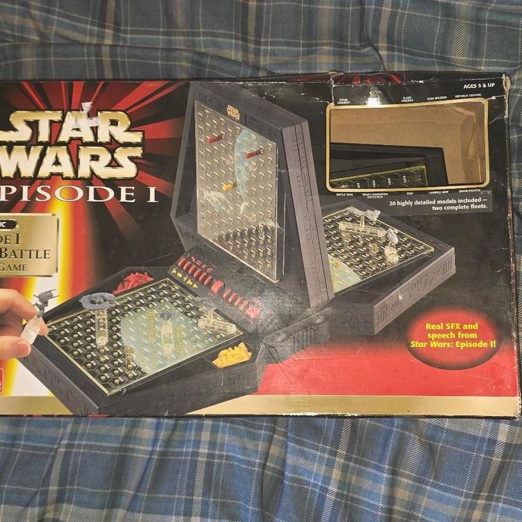 £20 starts it Star Wars Episode I Galactic Battle Strategy Game