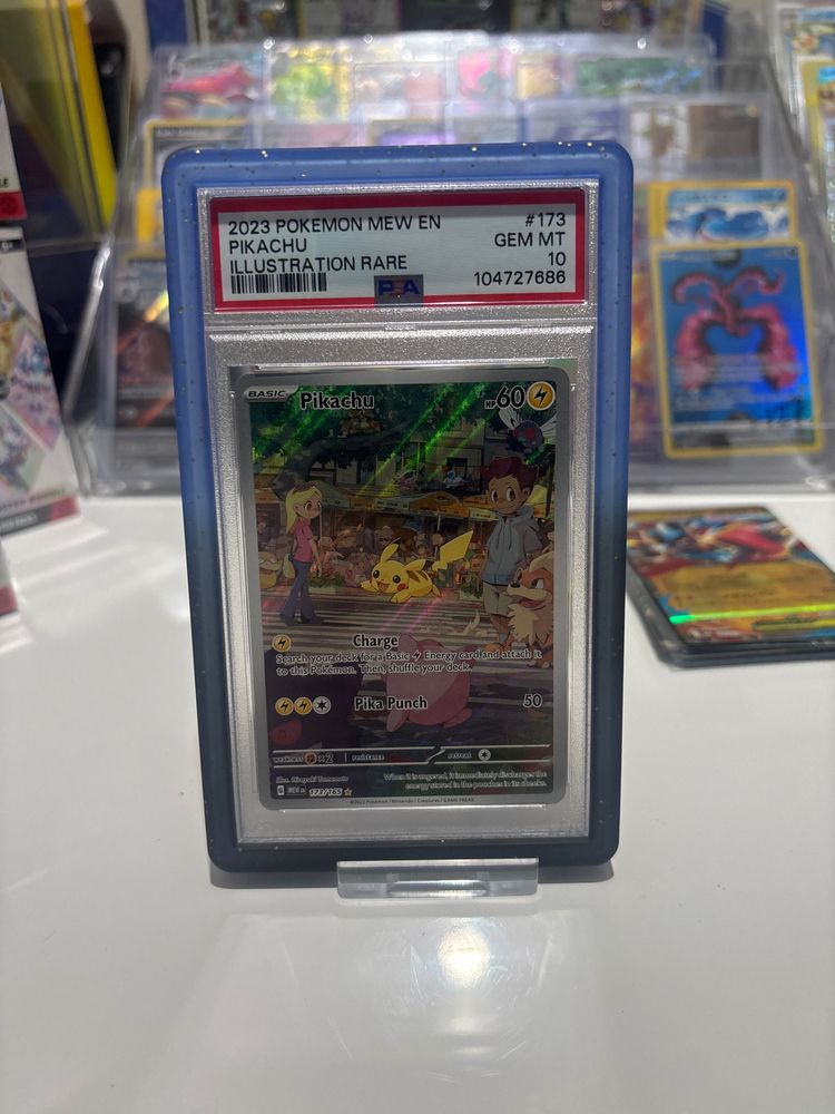 2023 Pokemon Mew En Pikachu Illustration Rare Card