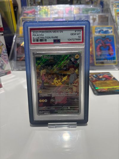 2023 Pokemon Mew En Pikachu Illustration Rare Card