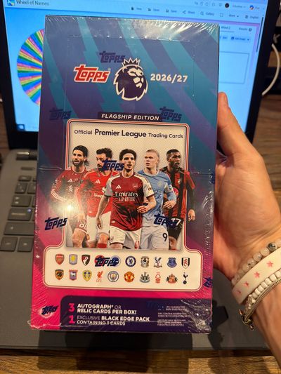 Topps Official Premier League Trading Cards 2026/27 Flagship Edition