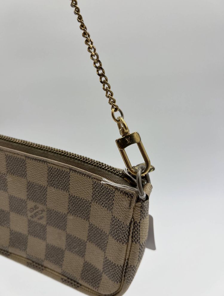 Louis Vuitton Damier Azur Mini Pochette Accessories obraz 2
