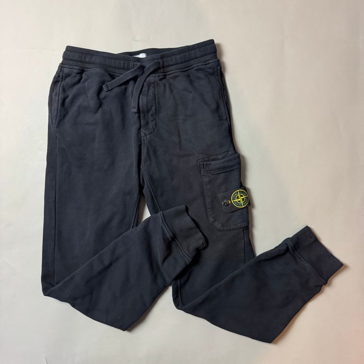 Stone Island Navy Joggers - Small