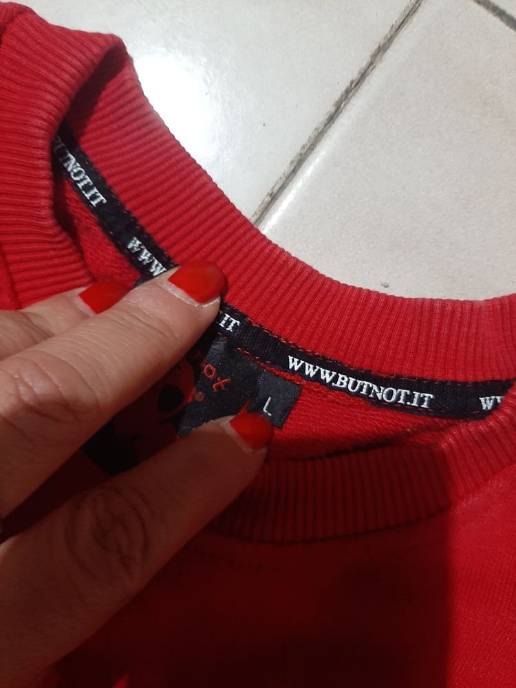 Butnot red sweatshirt 2