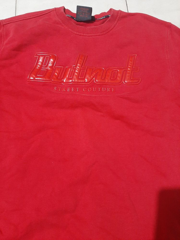 Butnot red sweatshirt 3
