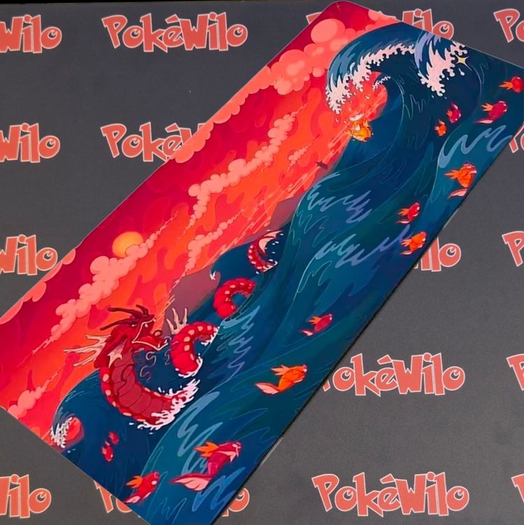 Shiny Gyarados Playmat