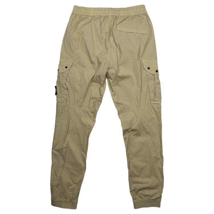 S/S 21 Stone Island Stretch Cotton Cargo Trousers 30 RE-T - Light Beige 8