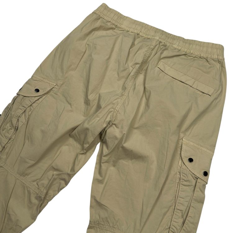 S/S 21 Stone Island Stretch Cotton Cargo Trousers 30 RE-T - Light Beige 9