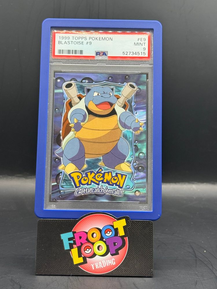 PSA MINT 9 Topps Blastoise - Free Bumper Included image 1
