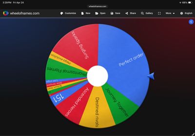 Wheel of Fortune!