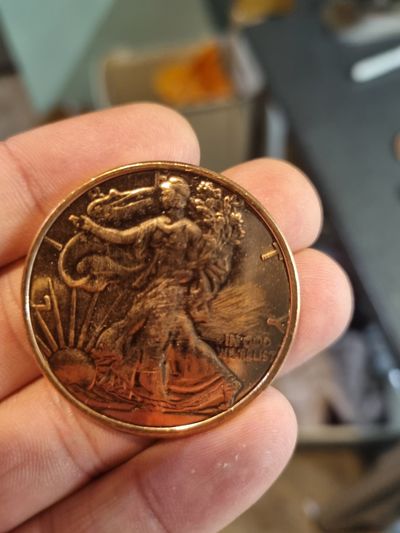 coin 1 oz copper u choose design