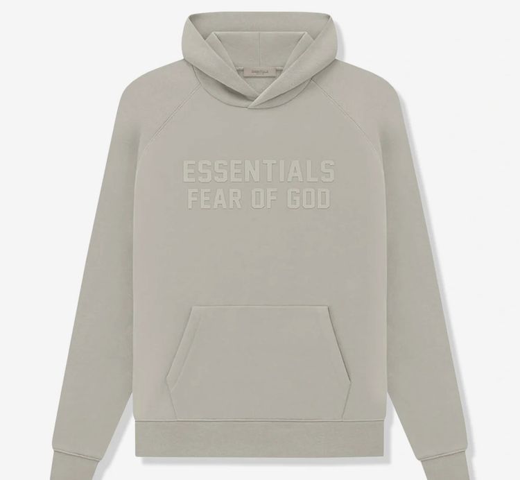 Essentials Fear Of God Hoodie SEAL LARGE
