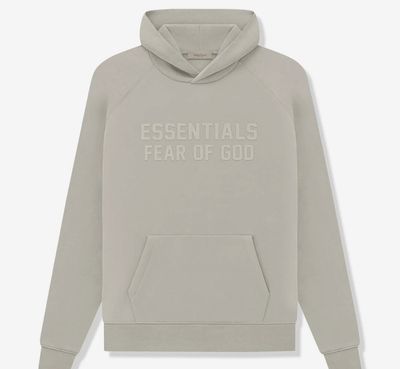 Essentials Fear Of God Hoodie SEAL LARGE
