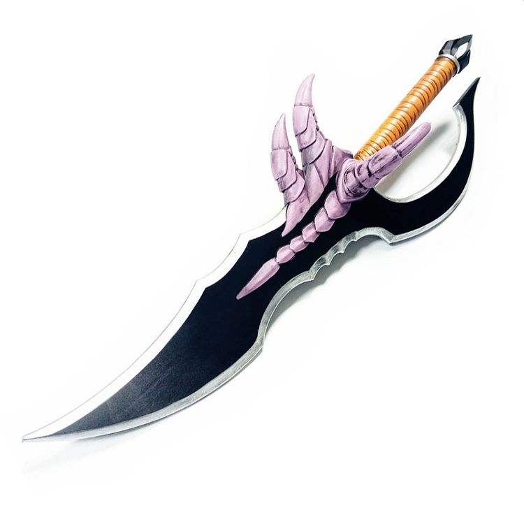 Solo Leveling Sword Rasaka's Venom Fang Dagger Foam Sword Sung Jinwoo DAMAGED