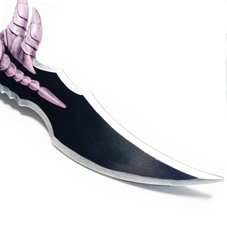 Solo Leveling Sword Rasaka's Venom Fang Dagger Foam Sword Sung Jinwoo DAMAGED 4