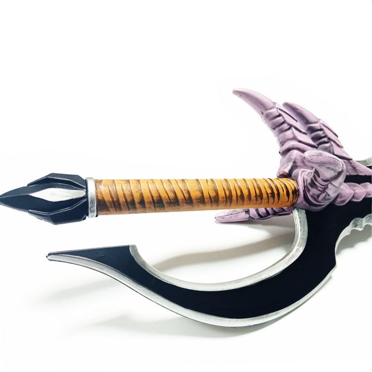 Solo Leveling Sword Rasaka's Venom Fang Dagger Foam Sword Sung Jinwoo DAMAGED 9