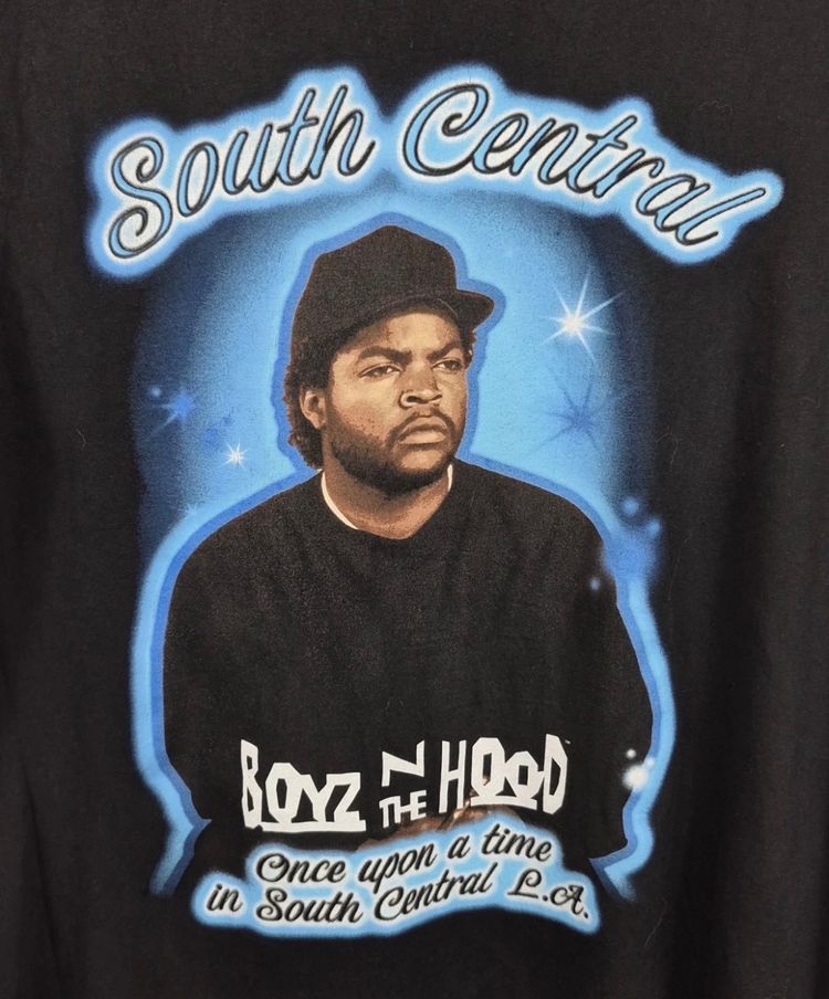 Boyz N The Hood Hybrid Apparel T Shirt Large Black Ice Cube Rap Graphic Tee image 5