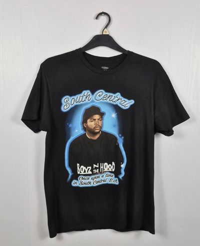 Boyz N The Hood Hybrid Apparel T Shirt Large Black Ice Cube Rap Graphic Tee