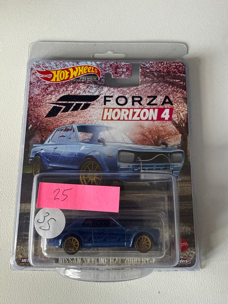 Hot Wheels Forza Horizon 4 Nissan Skyline Ht 2000 Gt-X Toy Car