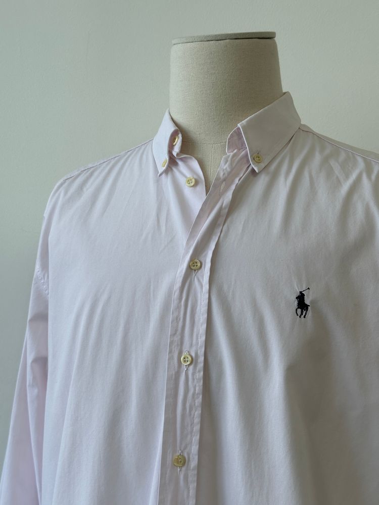 Ralph Lauren Polo 1990s Pure Cotton Logo Shirt - L image 3