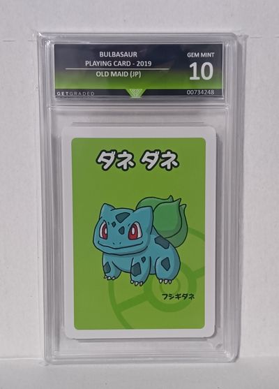 Grade 10 Bulbasaur Old Maid 2019