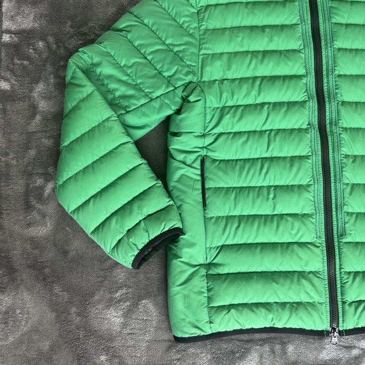 Authentic Stone Island Green 0-Cotton/R-Nylon Tela Down Jacket - Medium imagen 2